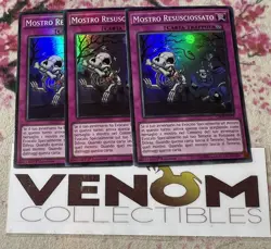 3x (M/NM) *ITALIAN* Monster Rebone CROS-EN079 Ultra Rare 1st Edition YuGiOh - Image 1