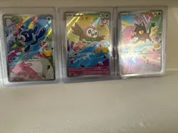 2026 Pokemon TCG Series 1 First Partner Illustration Collection Alola Starters - Image 1