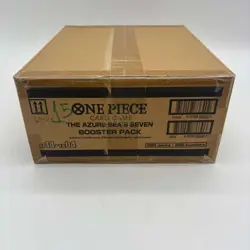 One Piece TCG OP-14 EB04 The Azure Sea's Seven English Booster Box Case SEALED - Image 1