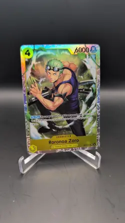 Roronoa Zoro SR OP15-113 ENGLISH ONE PIECE Card Adventure on KAMI’s Island OP15 - Image 1