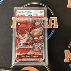2024 One Piece EN Tony Tony Chopper TNMT Pack Oct-Dec-Winner PSA 10 - Image 1