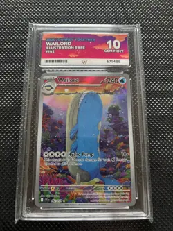Pokemon TCG - Journey Together - Wailord - 162/159 - Graded Ace 10 - Image 1