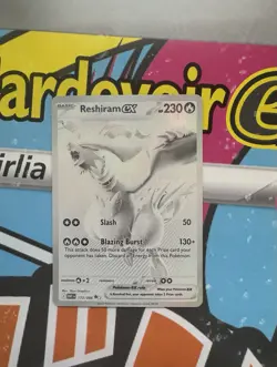 Pokemon TCG Reshiram EX White Flare Mint-Near Mint Condition Card 174/086 BWR - Image 2