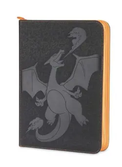 Pokemon Center TCG Scorching Charizard Premium Zip Binder with 4 Card Lot - Image 5