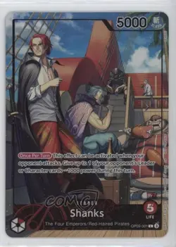 2022 One Piece Card Game: Promos English Shanks (2025 PSA Magazine Promo) - Image 1