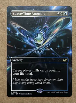 Space-Time Anomaly (Borderless) Edge of Eternities - NM MTG - Image 1