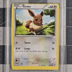 Eevee Miscut OC Error PSA 9(OC) Ancient Origins Pokemon Card - Image 2