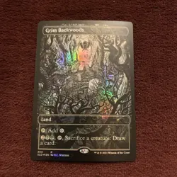 Grim Backwoods Secret Lair Drop Foil 354 NM+ Unplayed MTG Magic Card - Image 1