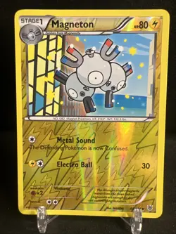Magneton 44/135 B&W Plasma Storm Reverse Holo Pokemon Card - Image 1