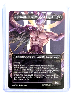 Sephiroth, Fabled SOLDIER M 0382 Borderless REGULAR FFVII FIN MTG FINAL FANTASY - Image 4
