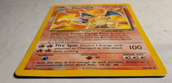 Pokemon TCG Charizard 3/110 Legendary Collection Non-Holo Rare Card 2002 LP - Image 3