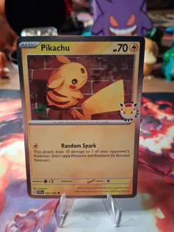 Pikachu (Pokemon Day 2026) 051/162 Miscellaneous Cards & Products Holo - Image 1
