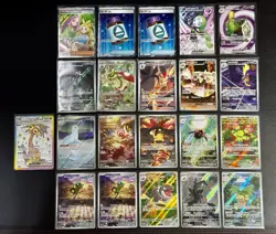 Pokemon 21 Card Lot Illustration Rare & Full Art NM English - Image 1