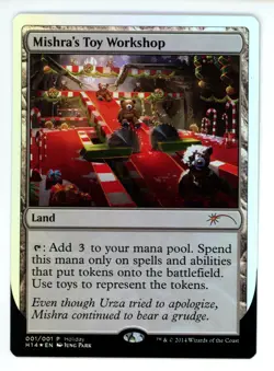 MTG MISHRA'S TOY WORKSHOP H14 2014 HOLIDAY PROMO WIZARDS WPN RETAIL CARD SET - Image 5
