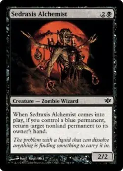 Sedraxis Alchemist -Foil Light Play MTG Conflux - Image 1