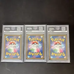PSA 10 Pikachu 020/M-P McDonald's Promo Card 3 Sequential Set US No Duty - Image 2