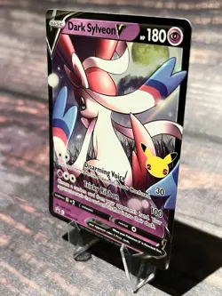 Dark Sylveon V - Sword & Shield Promo Cards #SWSH134 Promo Holofoil NM - Image 3