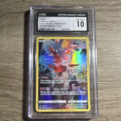 Latias Crown Zenith Galarian Gallery GG20/GG70 CGC 10 Ultra Rare Holo Card - Image 1