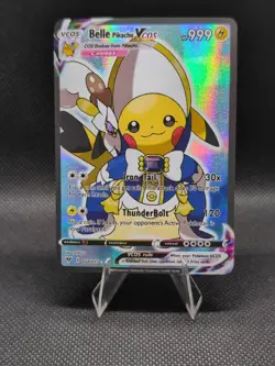 Belle Pikachu Cosplay Cute Doujin ACG HOLO Card - Near Mint FREE SHIPPING - Image 1