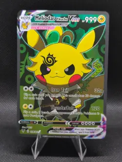 Pikachu Meliodas 7 Deadly Sins Cosplay Cute Doujin ACG HOLO Card - Near Mint FS - Image 1
