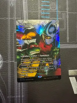 Raph's Jitte (Umezawa's Jitte) Teenage Mutant Ninja Turtles Borderless Foil - Image 1