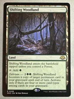 MTG / Shifting Woodland / MH3 / #228 / Regular / Rare / NM - Image 1