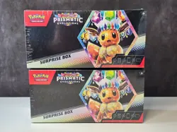 Pokemon Scarlet and Violet Prismatic Evolutions Surprise Box (Factory Sealed) - Image 1