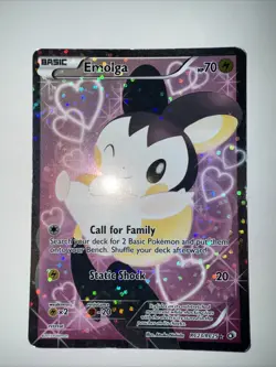 Pokemon Emolga RC23/RC25 Legendary Treasures Radiant Collection - Image 1