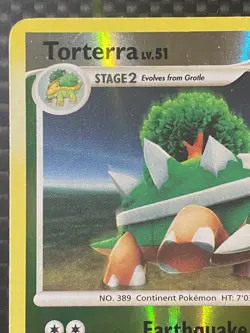 Pokemon TCG Torterra Reverse Holo 30/100 Majestic Dawn MP - Image 2
