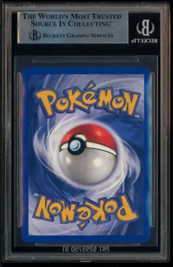 2000 Pokemon Team Rocket 1st Edition #3 Dark Blastoise Holo R BGS 9 MINT - Image 3