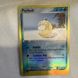 Pokemon Psyduck 44/95 EX Sandstorm Holo Basic 2004 English 40 HP Card - Image 1