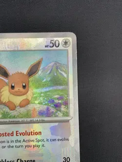 Pokemon TCG Eevee (Master Ball Pattern) 74/131 SV: Prismatic Evolutions LP - Image 3