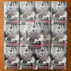 LOT OF 13 Pokemon TCG: Scarlet & Violet White Flare Booster Bundle IN HAND - Image 1