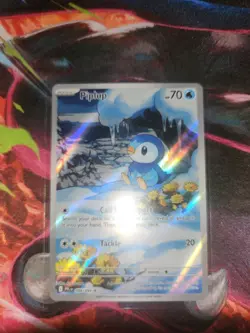 Pokemon TCG Piplup #98/94 Illustration Rare Phantasmal Flames - NM - Image 2