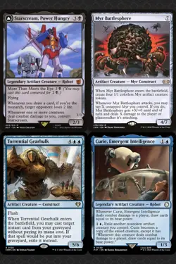 Dr. Eggman Commander Deck Sonic Magic MTG Grixis Vehicle Magic EDH - Image 5