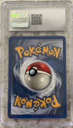 1999 Pokemon Mewtwo Holo Base Set 10/102 Near Mint CGC 8 - Image 2