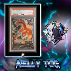 2022 Pokemon Brilliant Stars - Charizard V #154 PSA10 - Image 1
