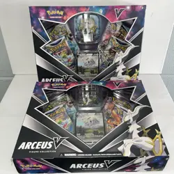 Pokemon Arceus V Figure Collection Box 2X Lot New Sealed Cosmic Eclipse - Image 1