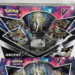 Pokemon Arceus V Figure Collection Box 2X Lot New Sealed Cosmic Eclipse - Image 2