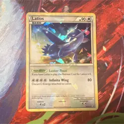 Pokemon Latios Cosmos Holo Promo HGSS11 Cracked Ice LP - Image 1