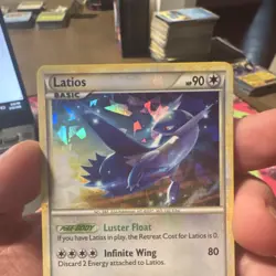 Pokemon Latios Cosmos Holo Promo HGSS11 Cracked Ice LP - Image 2