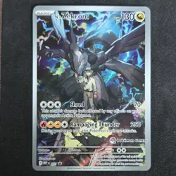 Pokemon N's Zekrom 031 MEP EN Promo Exclusive POKEMON CENTER STAMP - Image 1