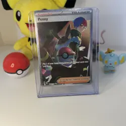 Pokemon Penny Trainer 239/091 SV: Paldean Fates Full Art Holo Rare - Image 2