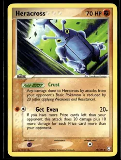 2004 EX - Team Rocket Returns Heracross Basic/Uncommon #43 - Image 1
