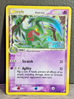 Pokemon Grovyle 19/100 Crystal Guardians Holo 2006 Vintage WOTC TCG - Image 1