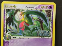 Pokemon Grovyle 19/100 Crystal Guardians Holo 2006 Vintage WOTC TCG - Image 3