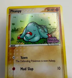 2006 POKEMON EX HOLON PHANTOMS PHANPY #75/110 STAMPED REVERSE HOLO FOIL LP-M+ - Image 5