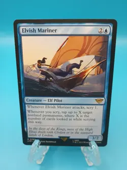 Elvish Mariner (R9 MTG Lord Of The Rings - Tales Of Middle Earth No.283 Non-foil - Image 1