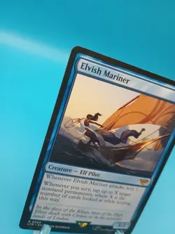 Elvish Mariner (R9 MTG Lord Of The Rings - Tales Of Middle Earth No.283 Non-foil - Image 4
