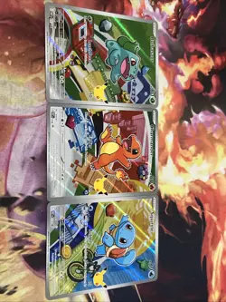 🔥Pokemon TCG First Partner Illustration Collection Series 1 Kanto GEN 1 Starter - Image 1